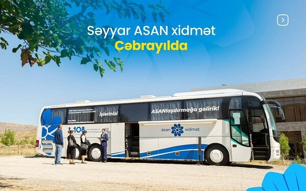 Səyyar ASAN xidmət Cəbrayılda-FOTOLAR