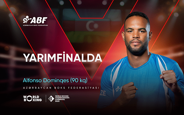 Alfonso Dominqes dünya çempionatında yarımfinala vəsiqə qazanıb