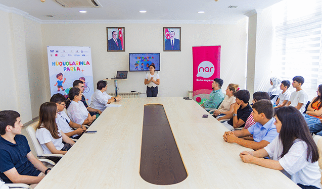 “Nar” uşaqlar üçün maarifləndirici tədbirlərə dəstək verir