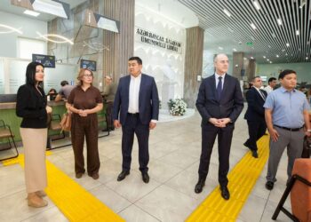 Qırğız nümayəndə heyəti “ASAN xidmət”də-FOTOLAR