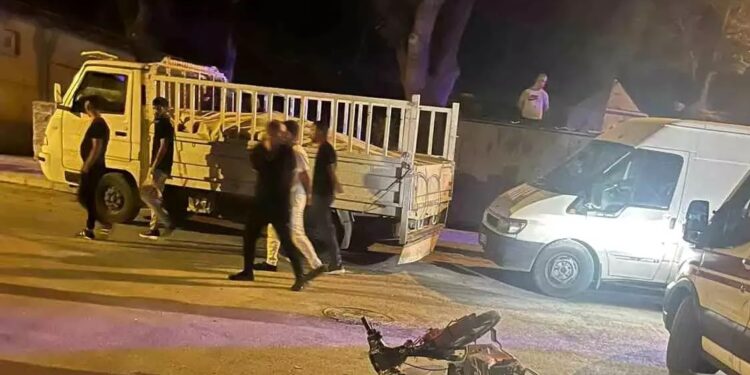 Minik avtomobili və motosiklet toqquşdu: 1 yaralı