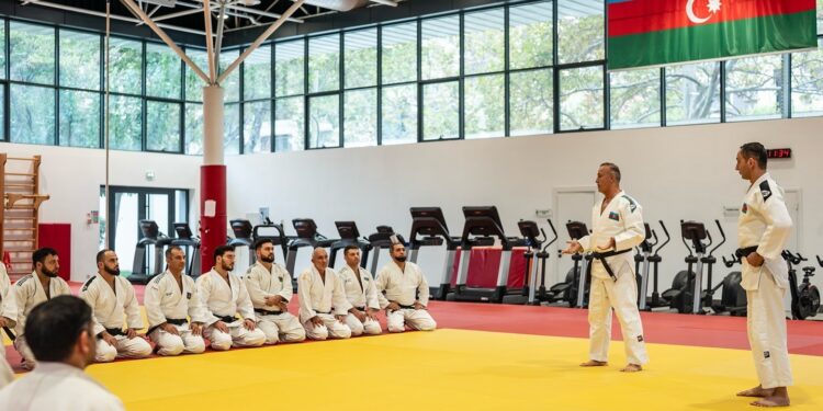 Cüdo məşqçiləri üçün peşəkar inkişaf proqramı davam edir - FOTOLAR