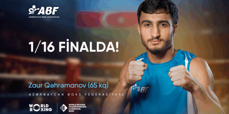 Boksçumuz dünya çempionatına qələbə ilə başlayıb