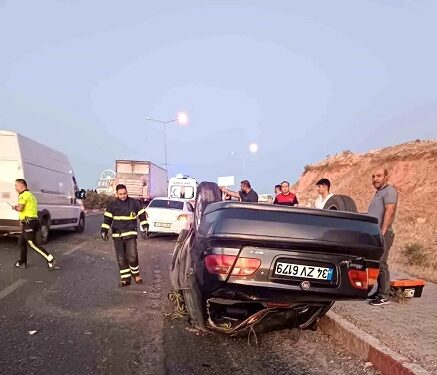 Avtomobil aşdı: 1 yaralı