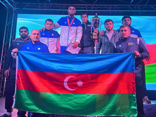 Güləşçilər Universiadada 8 medal qazandı