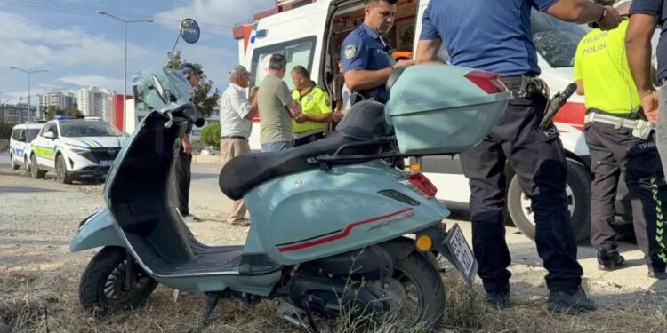 Minik avtomobili və motosiklet toqquşdu: 1 yaralı