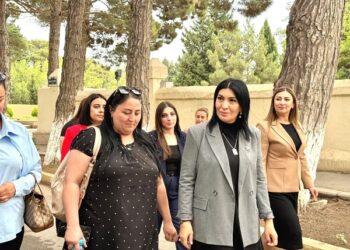 Deputat Elnarə Akimova vacib görüşlər keçirdi-FOTOLAR