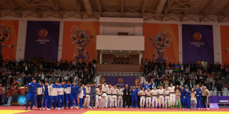 Azərbaycanın cüdo millisi III MDB Oyunlarının qarışıq komanda yarışında çempion olub