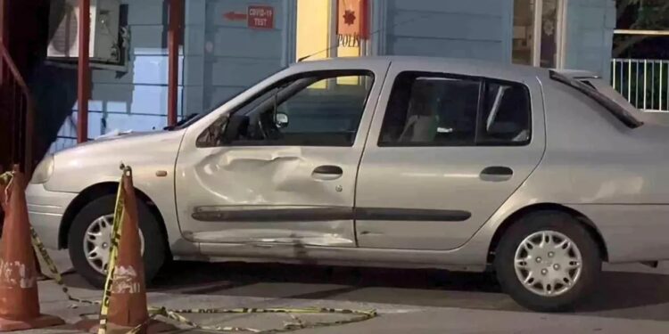 Motosiklet minik avtomobilə çırpıldı: Hər iki sürücü saxlanıldı