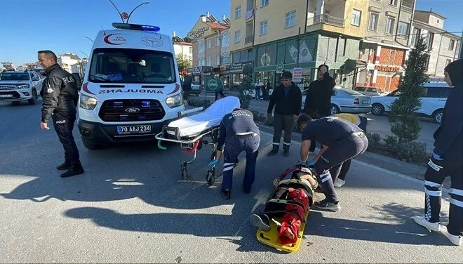 Avtomobil qadını vurdu