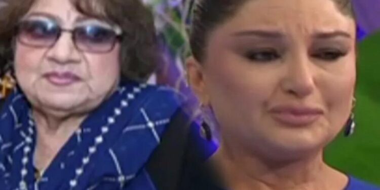 Qayınanasının təbriki Dilarə Əliyevanı ağlatdı - VİDEO