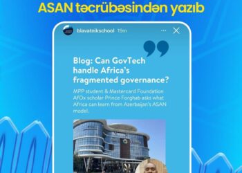 Oksford Universitetinin tələbəsi ASAN təcrübəsindən yazıb