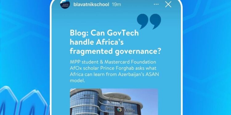 Oksford Universitetinin tələbəsi ASAN təcrübəsindən yazıb