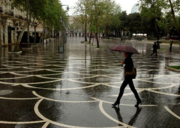 Sabah Bakıda hava çiskinli olacaq