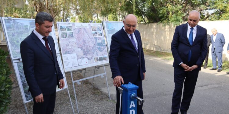 Qasımbəyli kəndinin su təchizatı yenidən qurulub