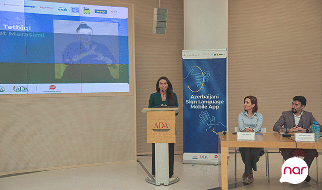 Azərbaycanda ilk jest dili mobil tətbiqi istifadəyə verildi