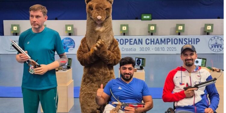 Paragüllə atıcımız Kamran Zeynalov Avropa çempionudur