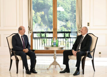 İlham Əliyev Qəbələdə Ersin Tatar ilə görüşüb – VİDEO – FOTOLAR