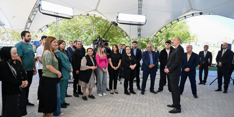 Prezident: Bu gün bütün Qarabağ və Şərqi Zəngəzur tikinti meydançasıdır