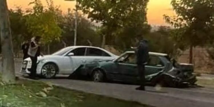 İki avtomobil toqquşdu: 2 yaralı