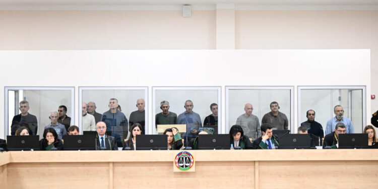 Ermənistan vətəndaşlarının məhkəməsi sənədlərin elan olunması ilə davam etdirilir