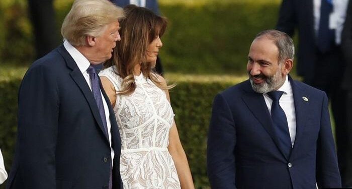 Tramp Paşinyanın adını unutdu