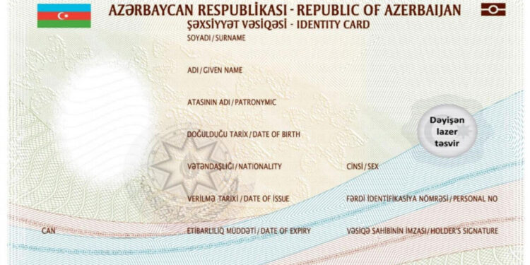 Azərbaycanda yeni şəxsiyyət vəsiqələrinin verilməsinə BAŞLANILDI - FOTO