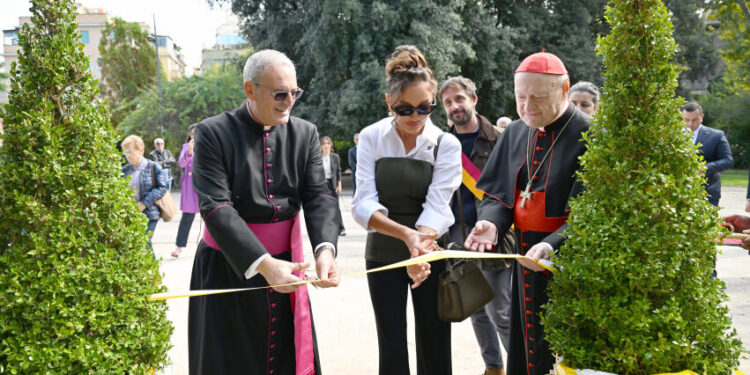 Mehriban Əliyeva Vatikanda açılış mərasimində iştirak edib - FOTOLAR
