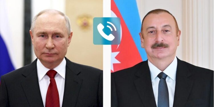 Putin İlham Əliyevə zəng etdi