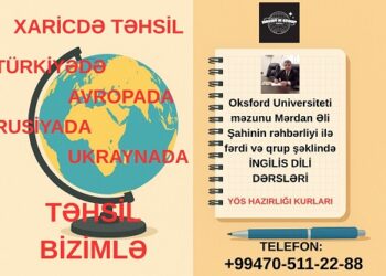 İNGİLİS DİLİ KURSLARI VƏ XARİCDƏ TƏHSİL BİZİMLƏ