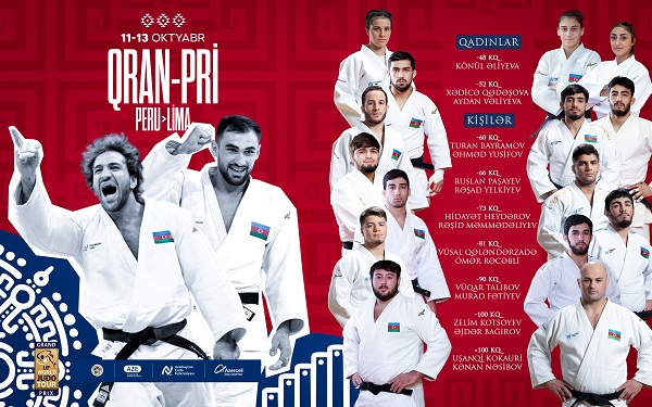 Qran-Pri turnirinin ilk günündə 4 cüdoçumuz medal sevinci yaşayıb