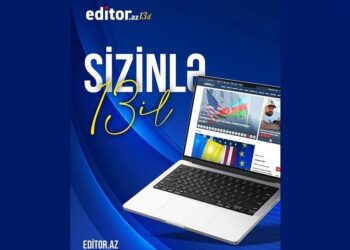 “Editor.az” informasiya portalı 13 yaşını qeyd edir