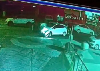 Minik avtomobili və motosiklet toqquşdu: 1 yaralı