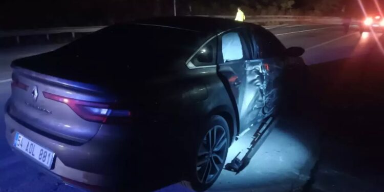 Minik avtomobili və motosiklet toqquşdu: 1 ölü, 2 yaralı