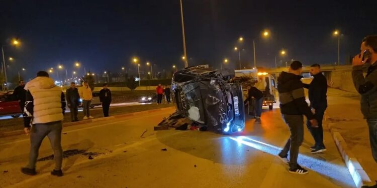 İki avtomobil toqquşdu: 1 yaralı