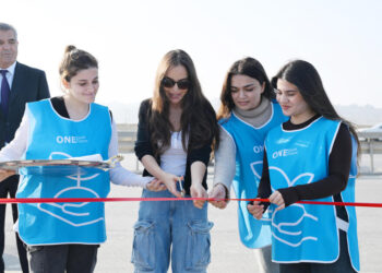 Leyla Əliyeva Qaradağda yeni parkın açılışında iştirak edib – FOTOLAR