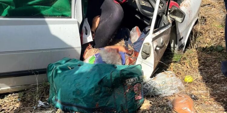 Avtomobil yol kənarına aşdı: Sürücü öldü