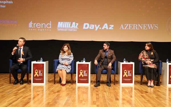 Leykemiya ilə mübarizə aparan uşaqlar üçün elmi seminar keçirildi-FOTOLAR