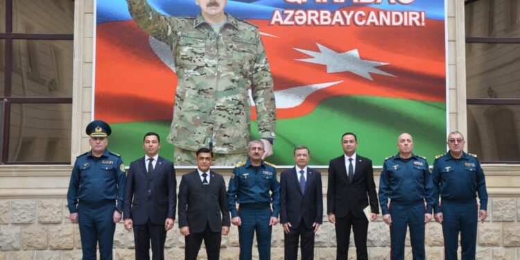 Türkmənistanın atçılıq qurumlarının rəhbərlərindən ibarət nümayəndə heyəti ölkəmizə səfərə gəlib