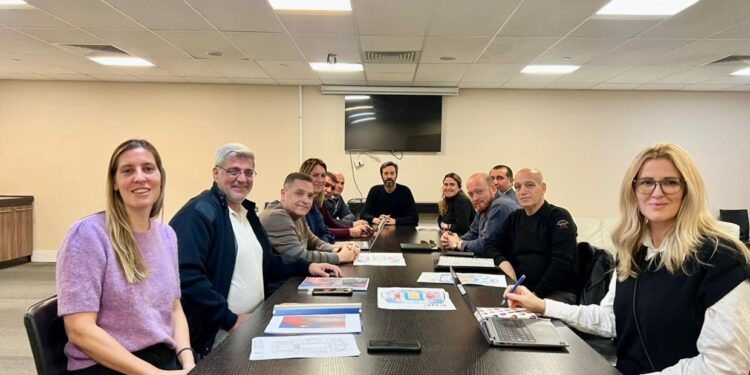 “İnfront” şirkətinin əməkdaşları Bakıda səfərdə olublar