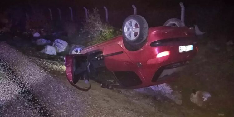 Avtomobil yol kənarına aşdı: Sürücü öldü