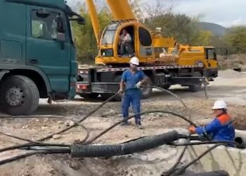 “Azərişıq” ASC Zəngilanda yenidənqurma işlərini davam etdirir-VİDEO