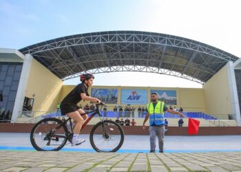 Bakı şəhəri məktəblilərinin velosiped yarışına yekun vurulub