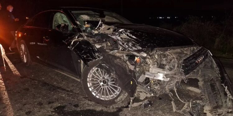 Zəncirvari qəza: İki yaralı