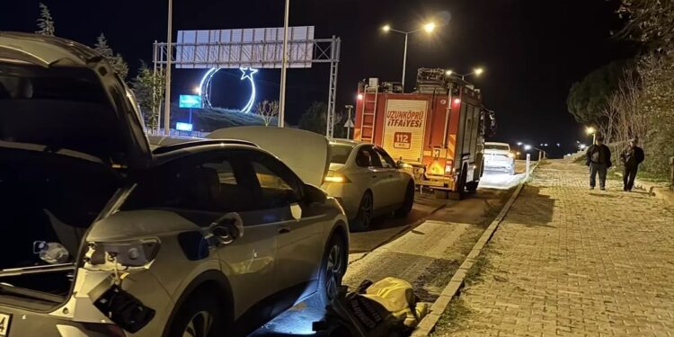 TIR-dan düşən dəmir parçası avtmobilə çırpıldı