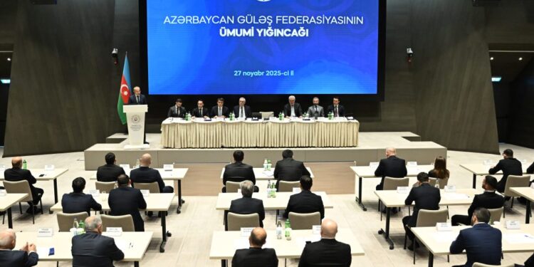 Azərbaycan Güləş Federasiyasının Ümumi Yığıncağı keçirilib