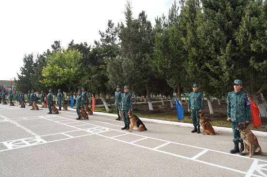 “Sərhədçilərin dostu” şüarı altında 7-ci kinoloji yarışları keçirilib