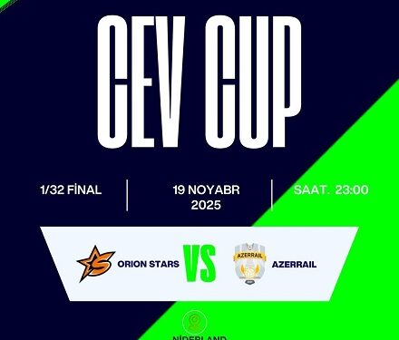 Təmsilçimiz Niderlandda “Orion Stars” komandasının qonağı olacaq