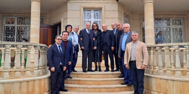 Azərbaycan İdman Veteranları İctimai Birliyinin üzləri Ağacan Abıyevlə görüşüblər