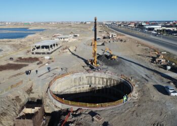 Zığ-Hövsan kanalizasiya kollektoru tikilir – Videoreportaj
